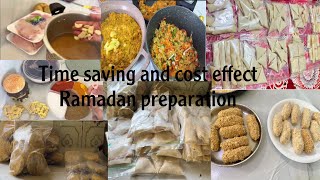 Ramadan Preparation Part - 2 \ Make and Freeze Iftar Snacks \ Pre Ramadan Preparation