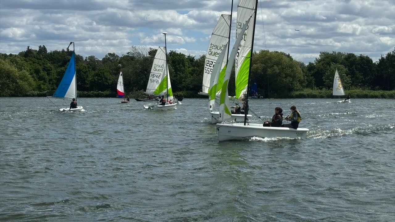 Isle of Dogs Sea Cadets race at London Regatta May 25 in blustery conditions,