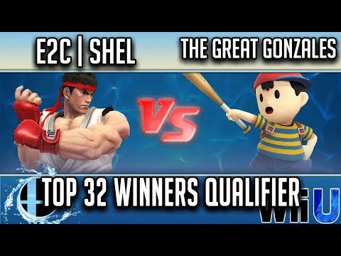 Smash'N'Splash 3 TOP 32 WINNERS QUALIFIER - E2C | Shel (Ryu) vs The Great Gonzales (Ness)