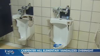 Man breaks into elementary school in Buda, causes 'extensive' damage