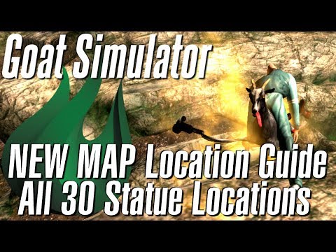 Goatsy Map Steam Community :: Video :: Goat Simulator NEW MAP - All 30 Golden Goat ...