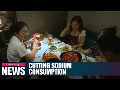 Reducing sodium consumption