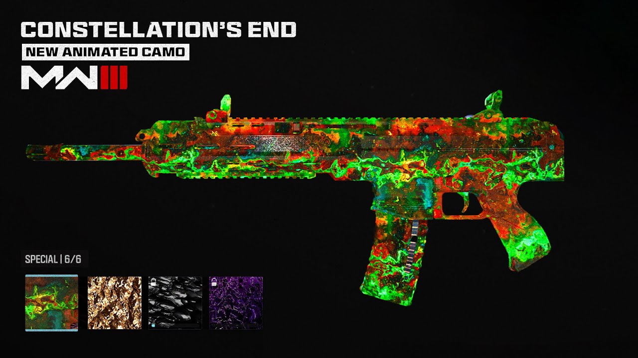 *NEW* Modern Warfare 3 Constellation’s End Camo Unlock… (FREE Camo Rewards) - Season 6