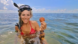 Searching for Ocean Treasure Underwater! Found a RARE TROPHY!