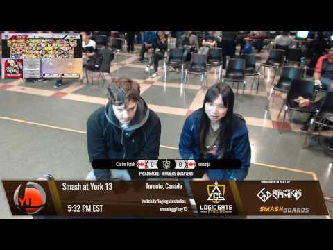 Smash at York 13 - Iceninja (Corrin) vs EGE Chrim Foish (Diddy) - SSB4 WQF