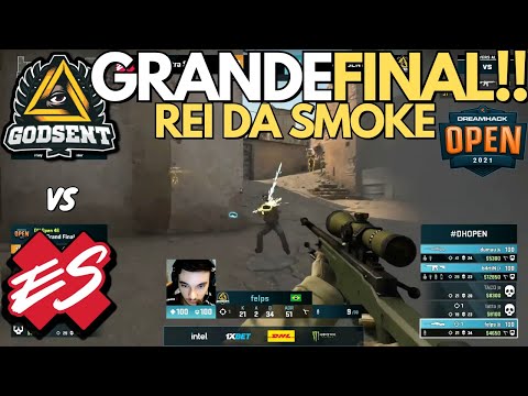FINAL ÉPICAAAA!! GODSENT vs EXTRA SALT MD5 - DreamHack Open CSGO HIGHLIGHTS | GAULES TV