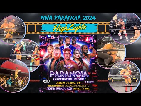 NWA Paranoia 2024 National Wrestling Alliance Highlights