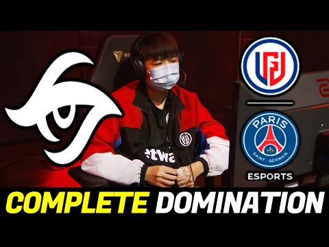 SECRET vs PSG.LGD - Complete Domination