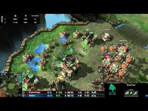 Happy TvP Arthur 3/Bo3 1080p polski komentarz StarCraft
