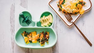 Sweet Potato & Spinach Hash Browns (healthy breakfast recipe)