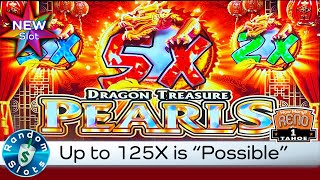 ⭐️ New - Dragon Treasure Pearls Slot Machine Bonus