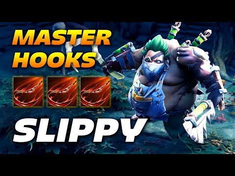 Slippy Pudge - SUPER HOOKS - Dota 2 Pro Gameplay