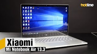 Xiaomi Mi Notebook Air 13,3" i5 8/256 Fingerprint Edition Dark Gray (JYU4063CN, JYU4052CN) - відео 1