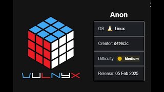Anon Walkthrough - Vulnyx