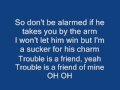 Lenka "Trouble is a Friend" (Lyrics) 