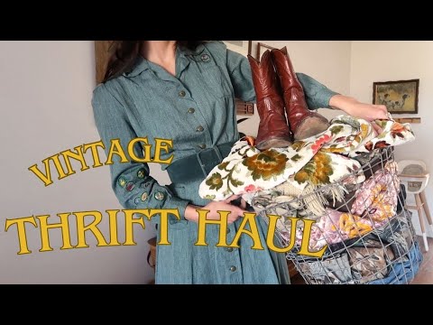 A Vintage Thrift Haul