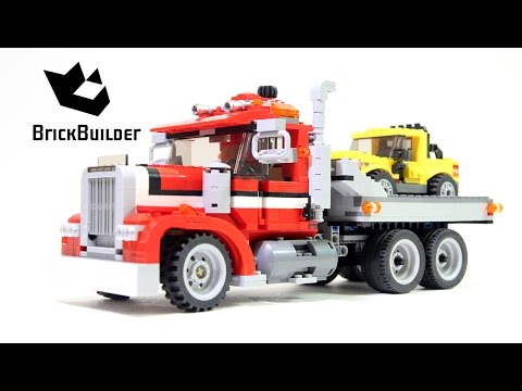 Vidéo LEGO Creator 7347 : Le camion dépanneur