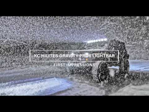 First impressions of the new KC HILITES GRAVITY PRO6 LIGHTBAR