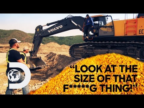 Parker's New Excavator Helps Him Mine Over Half A Million Dollars Of Gold | Season 10 | Gold Rush