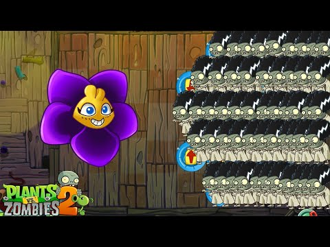 PvZ 2 Funny - All Plants Level 100 Vs Halloween Imp Zombie - Who is Best Plant ?