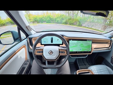 Thumbnail for 2026 Rivian R1T Quad Max - POV First Driving Impressions by Rivian