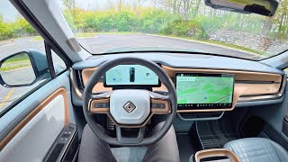 2026 Rivian R1T Quad Max - POV First Driving Impressions