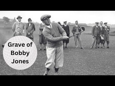 Grave of Legendary Golfer Bobby Jones