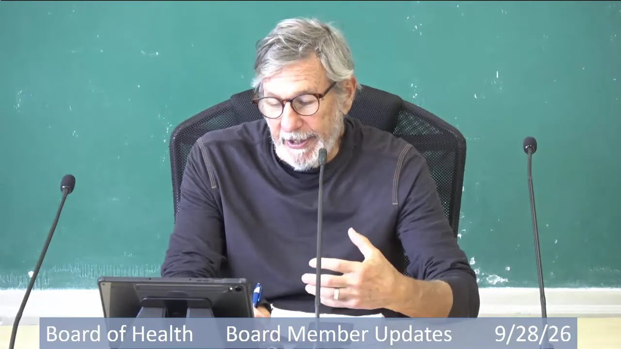 From the Board of Health