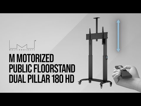 M Motorized Public Floorstand Dual Pillar 180 HD