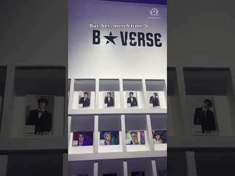 ‘BVERSE BTS, Singing the Stars’ exhibition in Cubao, Quezon City