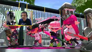スプラトゥーン2　ナワバリバトル　OBS NVEC 1080 60P
