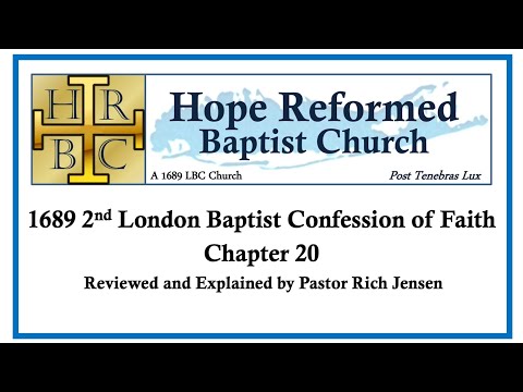 1689 LBCF Chapter 20 Explained