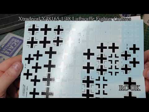 Xtradecal X48165 1 48 Luftwaffe Fighter Crosses