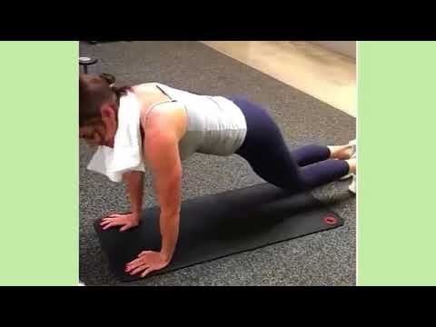 Luann de Lesseps enjoys a great time at the gym and stands firm