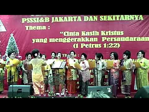 Partitur Koor: "NATAL PERTAMA", oleh Paduan Suara Parompuan PSSSI B Wilayah Jakarta Timur