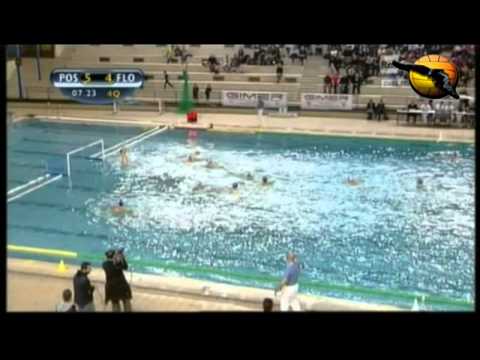 Posillipo 7 Florentia 8 Quarter Final Italian League 2011 Game 2 (12-10) 16.4.11 water polo