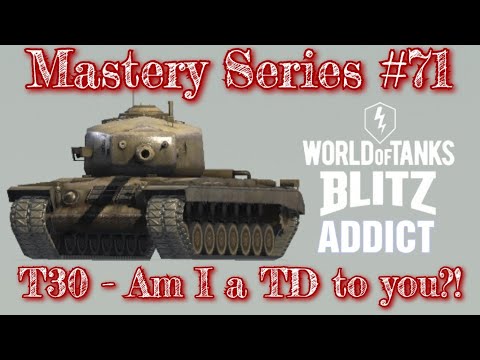 WoT Blitz || Mastery Series - T30 Frontline Mayhem |Ace|5K Damage|Radley-Walters|