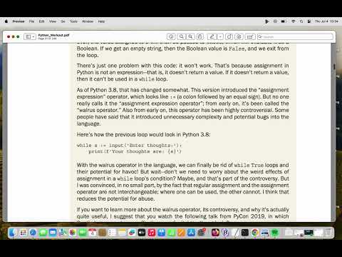 Python Workout 01 Guessing game