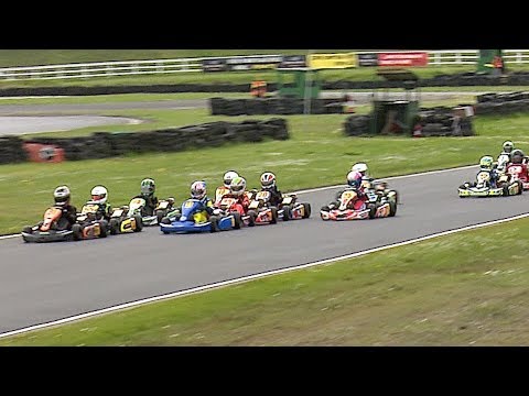 Girl Power... Kids Karting in Last Lap Drama! NKF Rd 1 Honda Cadet Final