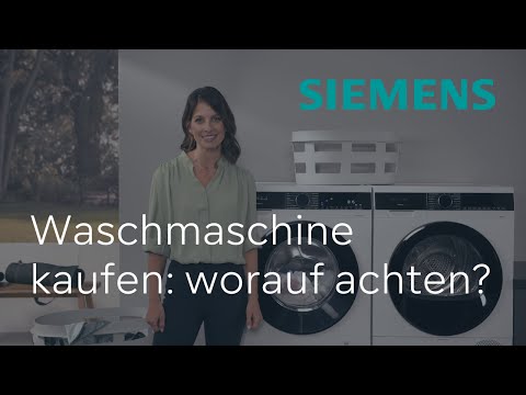 Buy a washing machine with intelligent dosing and efficient washing programs | Siemens