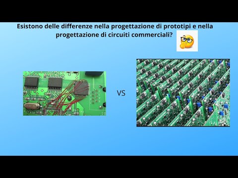 Progettare un prototipo è diverso da progettare un circuito commerciale?