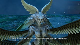 Final Fantasy XV: FFXIV Crossover - The Howling Eye (Extreme) Level 120 Garuda Boss Fight!