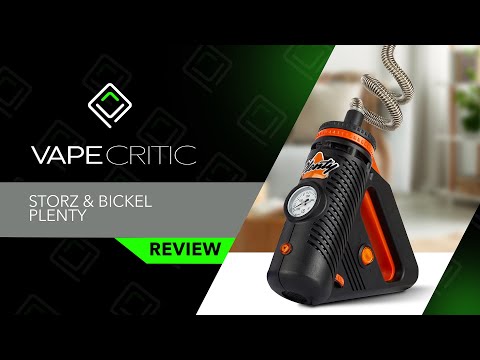 Storz & Bickel Plenty Vaporizer Review 2021