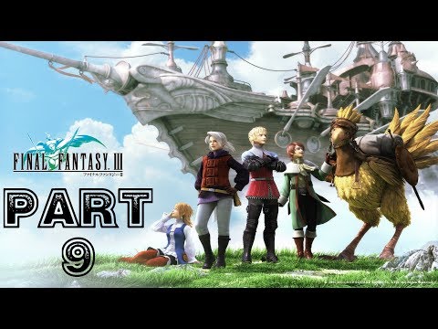 Final Fantasy III HD Remake [Blind] Playthrough part 9 (The Tower of Owen)