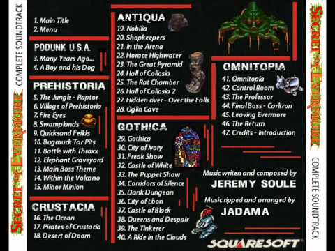 Secret of Evermore - Track 10 - Bugmuck Tar Pits