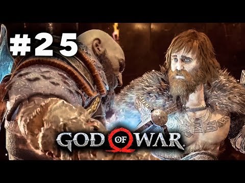 MODI & TYR'S VAULT - God of War Hard Mode Part 25 - Lets Play Gameplay Walkthrough
