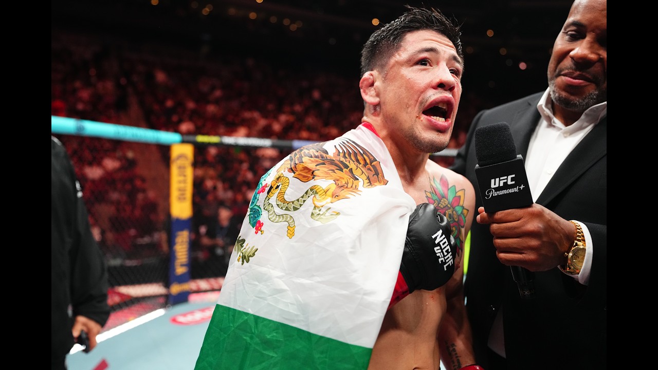 Noche UFC Brandon Moreno: Entrevista Octágono