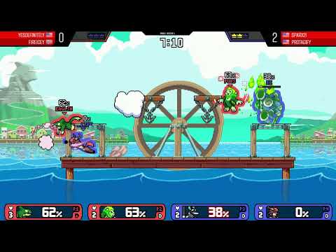 GENESIS 7 Rivals of Aether Doubles - Pool A: yesdefinitely & Fireicy vs Sparx21 & Protagify