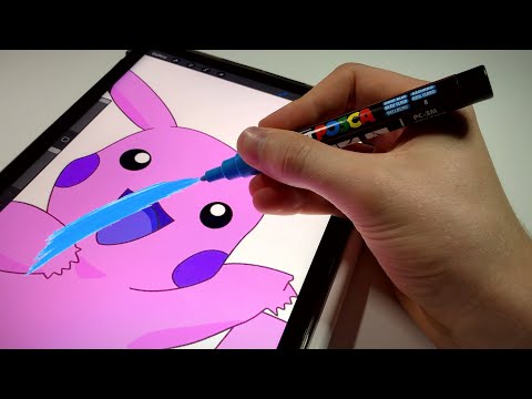 Traditional Artist tries Digital Art for the First Time! (and Draws POKEMON)