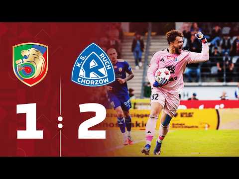  MKS Miejski Klub Sportowy Miedz Legnica 1-2 KS Klub Sportowy Ruch Chorzów